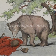 Con gấu và hai người đàn ông 